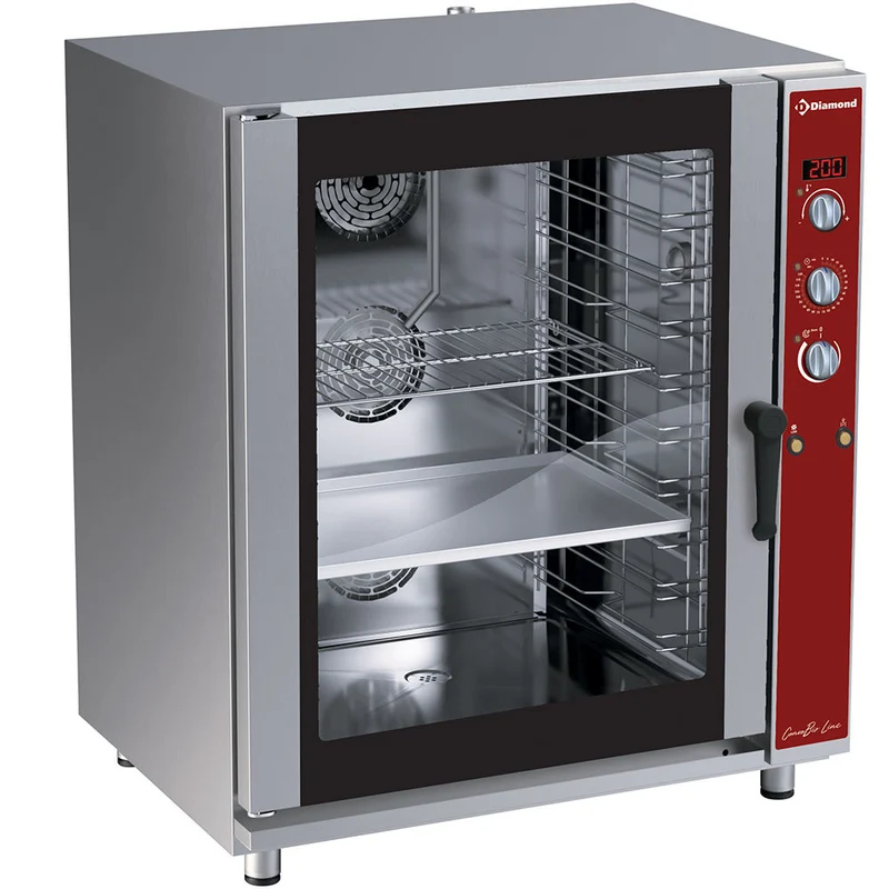 Elektrischer Konvektionsofen 10x EN(GN) mit automatischer Befeuchtung - PFE-102/S