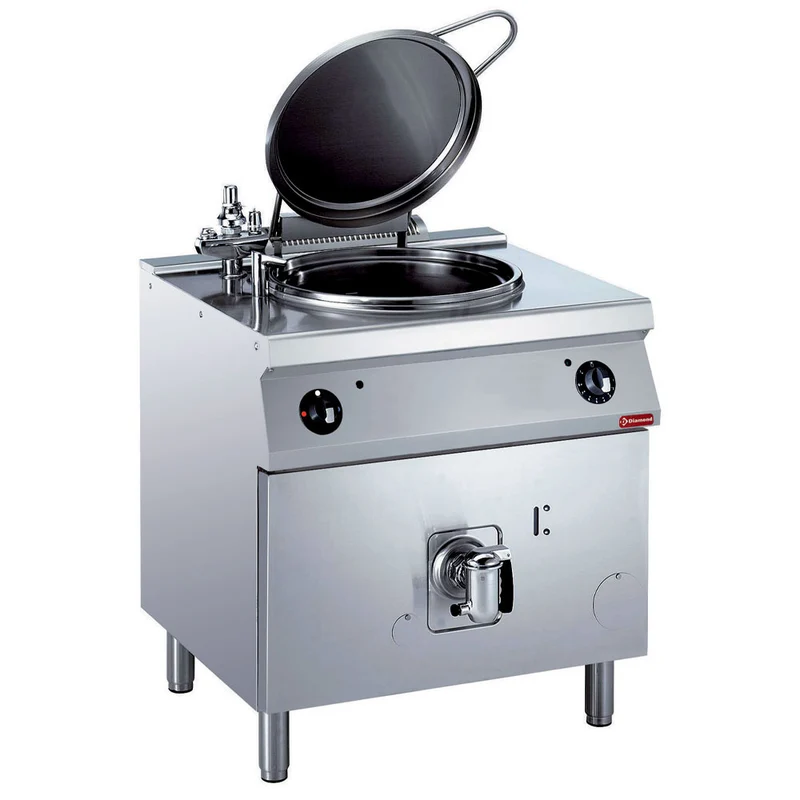 Elektro Kochkessel 60 Liter, indirekt beheizt, auf Unterbau - E17/M60I8-N