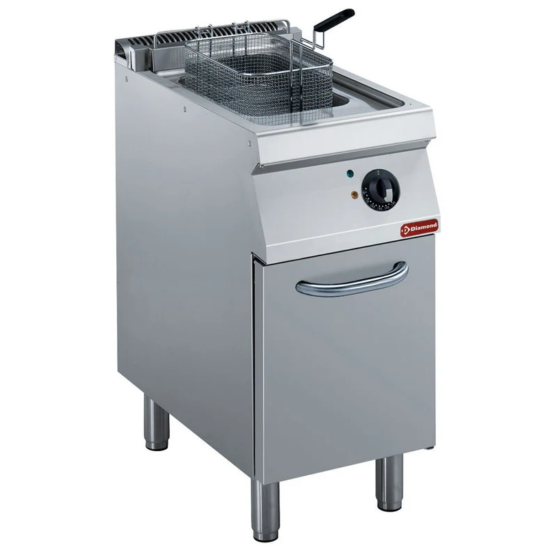 Elektro Friteuse 14 Liter auf Unterschrank - E17/F14A4-230/3--N