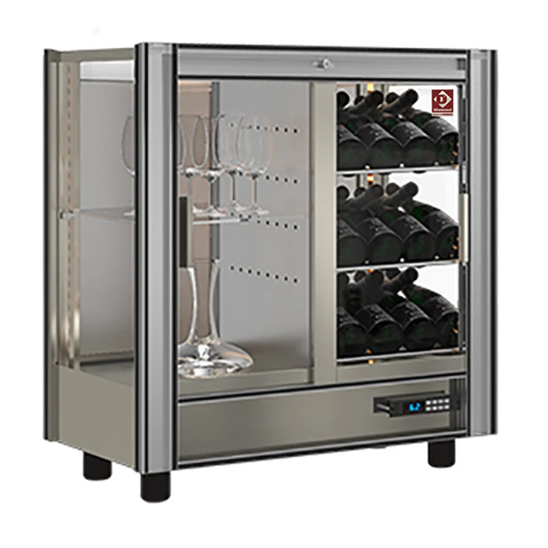 Weinkühlvitrine Lt. 216 - anpassbar - PVV-4-R6