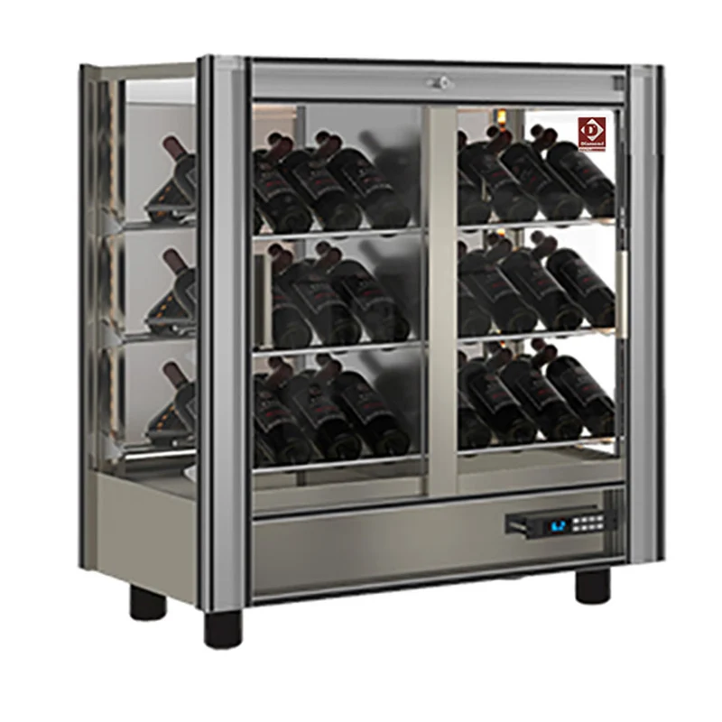 Weinkühlvitrine Lt. 216 - anpassbar - PVV-2-R6