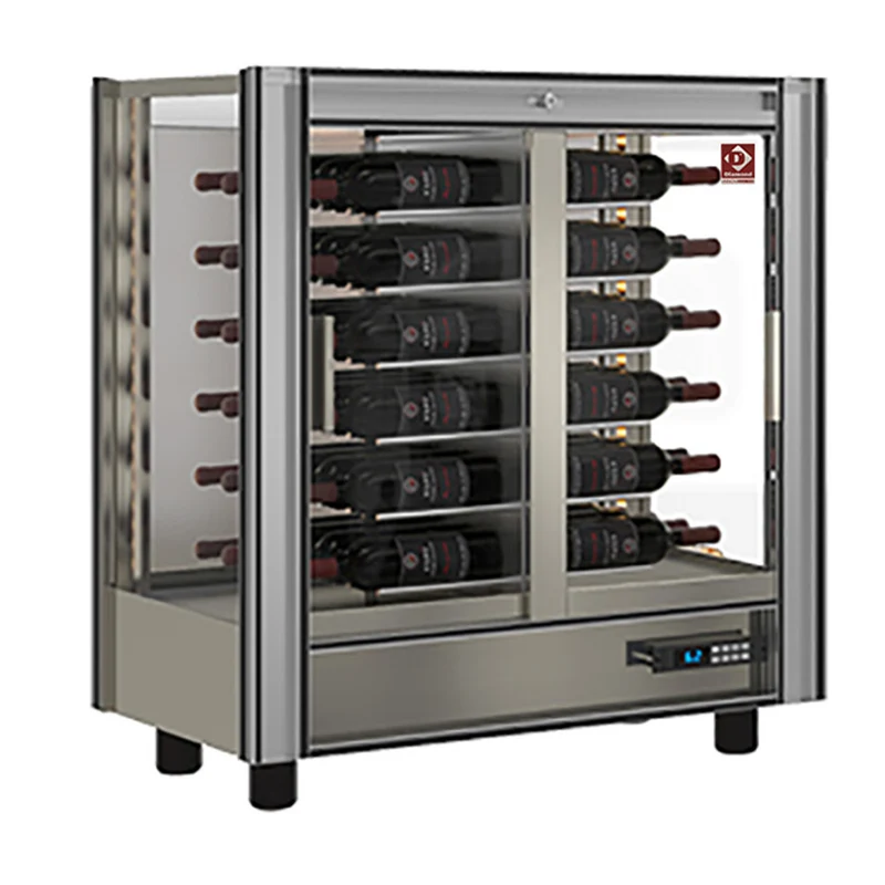 Weinkühlvitrine Lt. 216 - anpassbar - PVV-1-R6