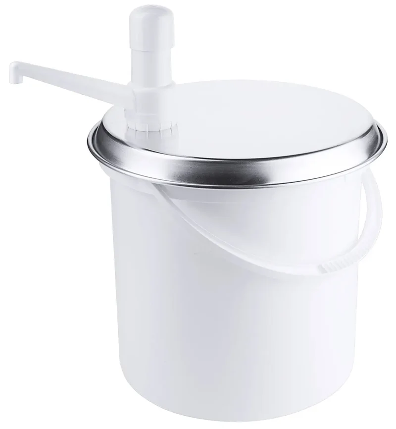 Dispenser Eimer 10l mit Deckel & Pumpe / Ersatzteile