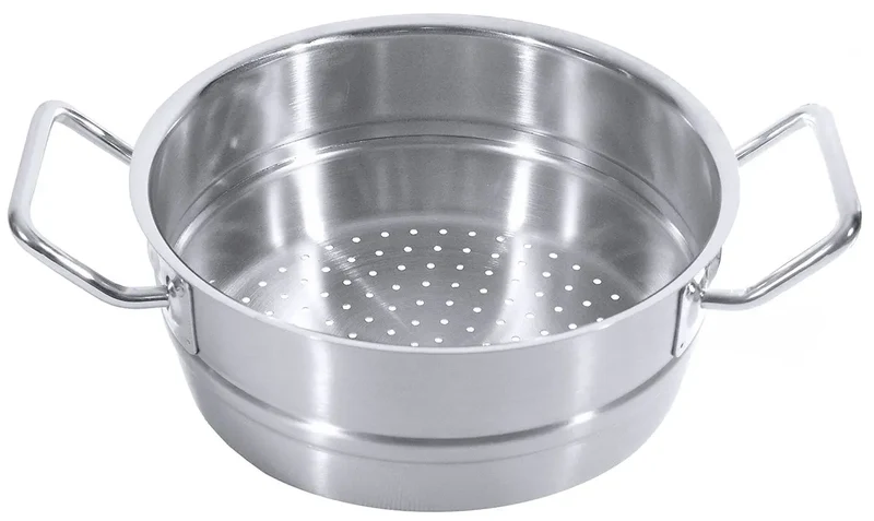 Edelstahl Dampfgar-Einsatz Ø 20-36 cm schwere Qualität