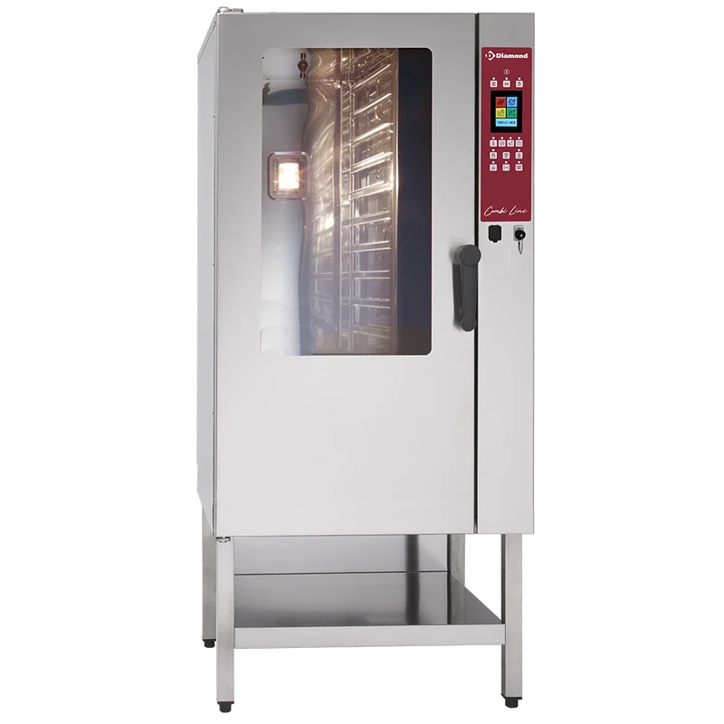 Elektroofen Dampf/Konvektion TOUCH SCREEN 15x GN 1/1 - AUTO-CLEANING - DFV-1511/PTS