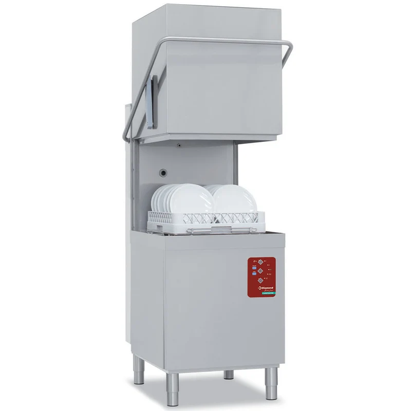 Durchschubspülmaschine, Korb 500x500 mm "Full Hygiene" - DCS9/6