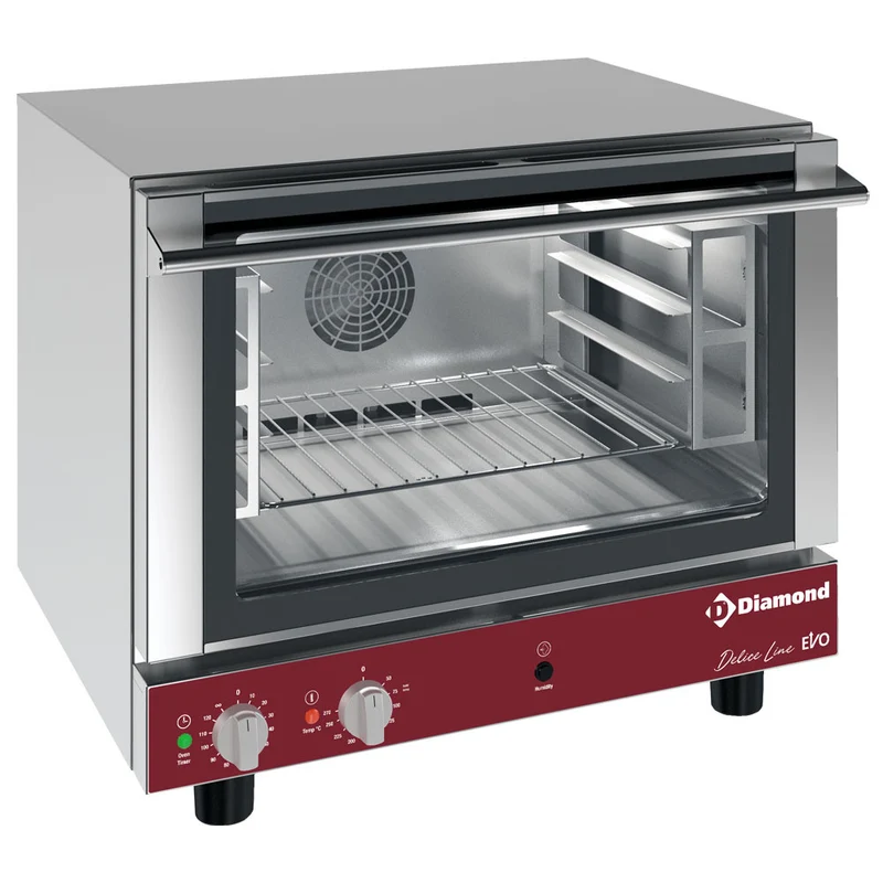 Elektro Konvektionsofen 4x 460x340 mm + manueller Befeuchter - CPE434-D
