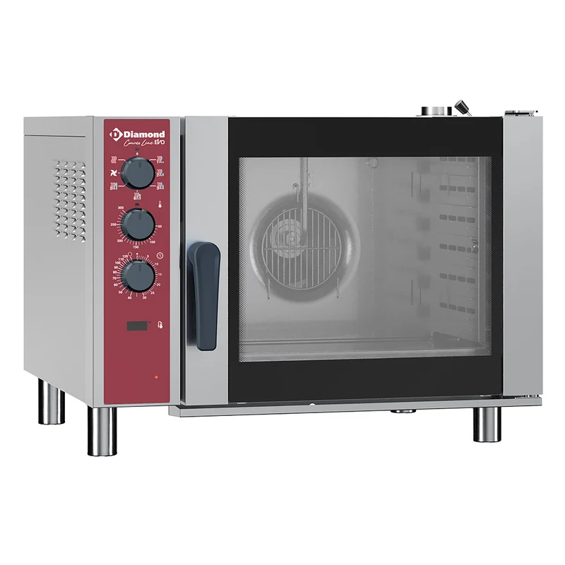 Elektro Konvektionsofen 6x GN 1/1, mit Luftbefeuchter - CFE61/N-230V/3