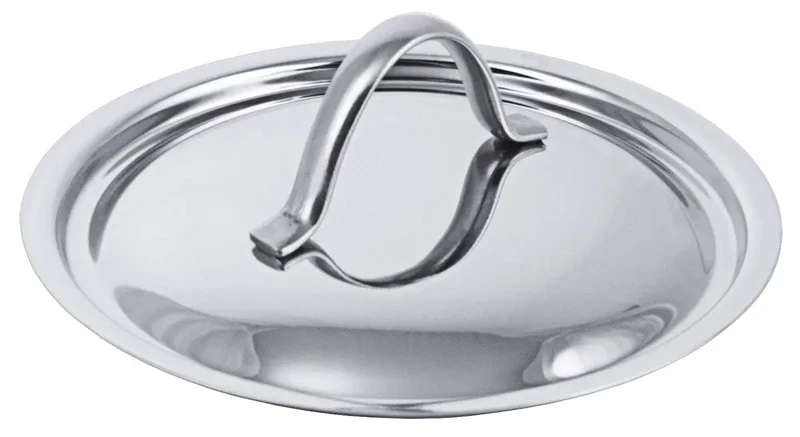 Edelstahl Deckel für Ø 12-50cm für Serie 2000 Kochtopf Bratpfanne Stielkasserolle