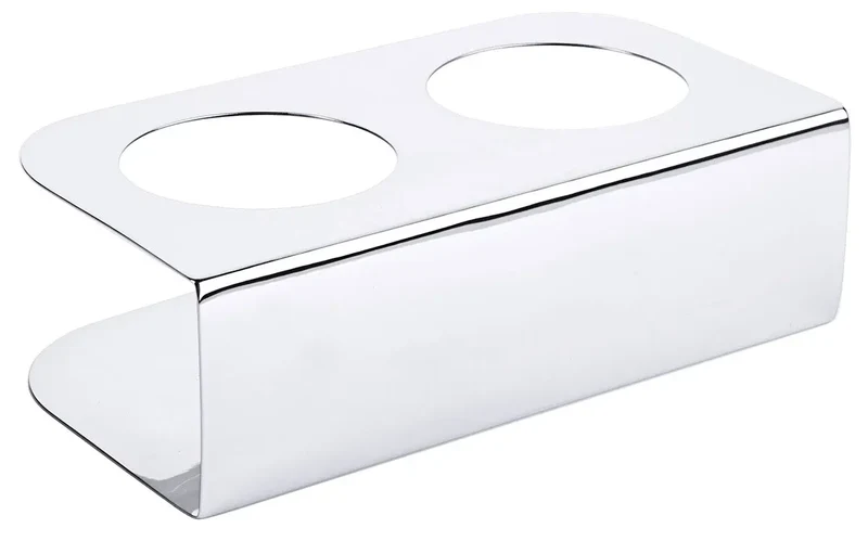 Edelstahl Gestell für Quetschflaschen 5,5-7,2cm 2 / 3 Loch