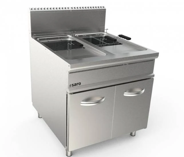 Gasfritteuse, 2 x 22 L, Modell LQ / FLG2V22v V2