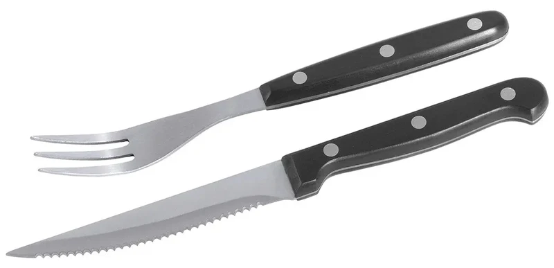 Edelstahl Steakbesteck 12 tlg.