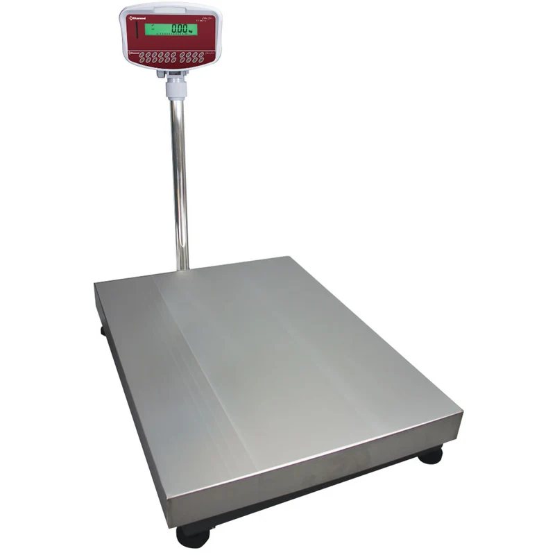 Elektronische Edelstahl-Wippe mit Säule, 300Kg x 20g - BSC/300-20