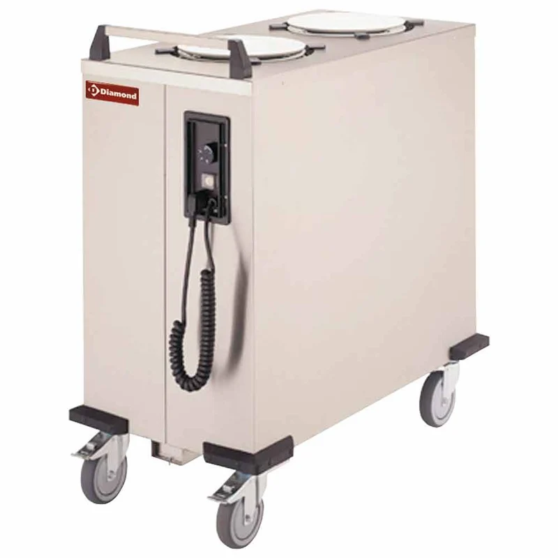 Tellerspender beheizt 2 Röhren Ø 260-310 mm - 2THN-MS310