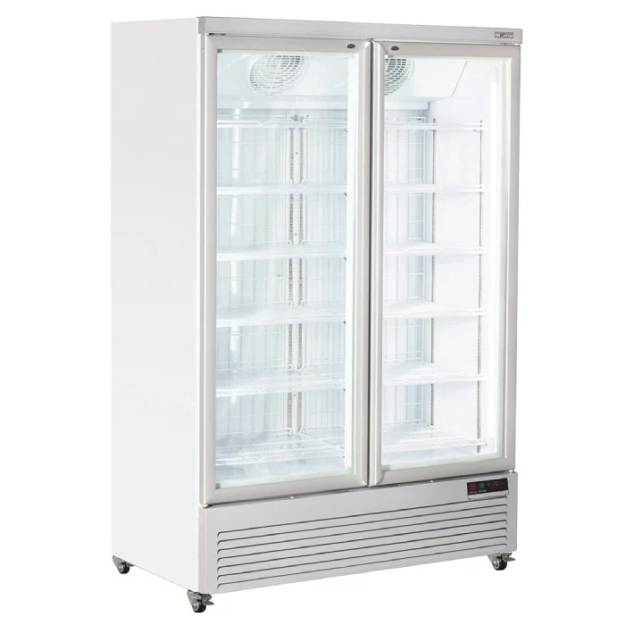 Vertikaler Gefrierschrank-Vitrine, 1084 Liter - WEISS