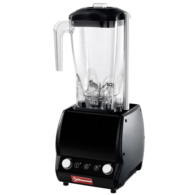 Professioneller Mixer, quadratisches Glas 2 Liter, mit Timer - Geschwindigkeitsregler - BAR/VV-T