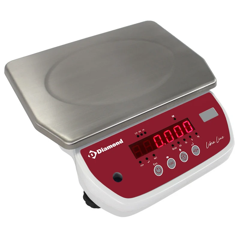 Elektronische Waage aus Edelstahl, 15Kg x 2g - BAL/15-2