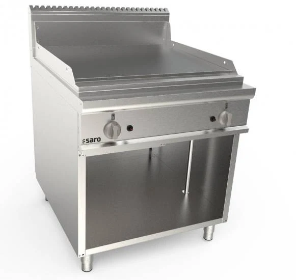 Gasgriddleplatte, Standmodel, glatt, LQ / FTG4BAL