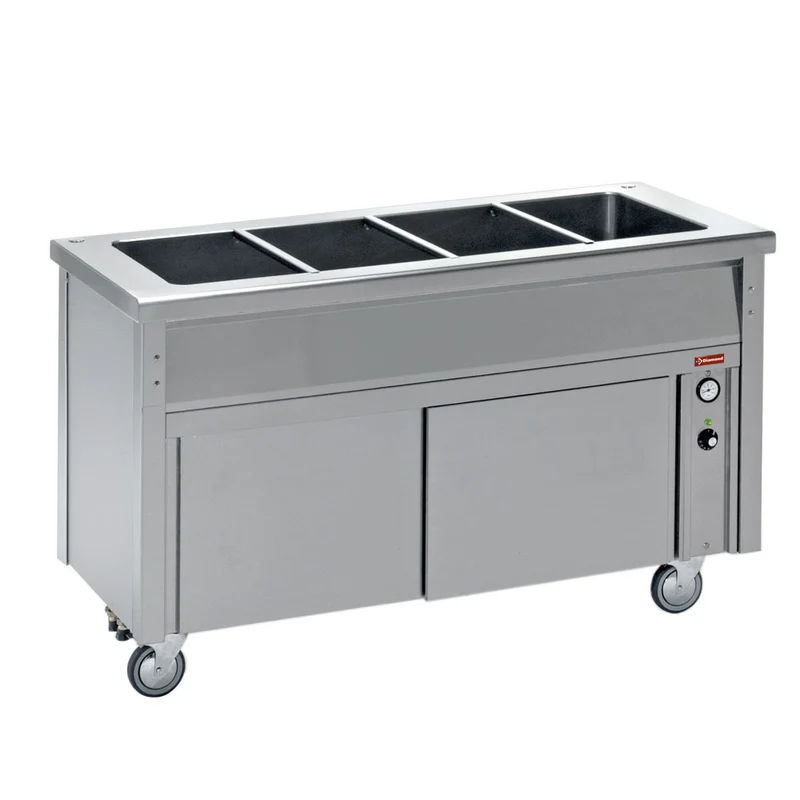 Bain-Marie Element auf Wärmeschrank 3 GN 1/1 - BC12