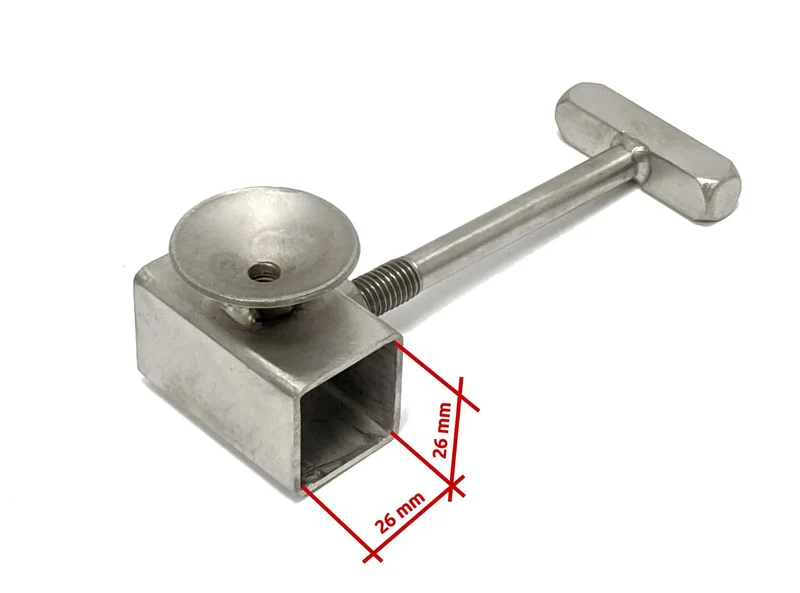 Untere Schiebemuffe für 25x25 mm Döner Spieß
