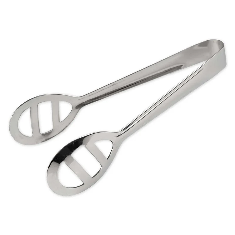 Edelstahl Zange Gebäckzange 19,5 cm