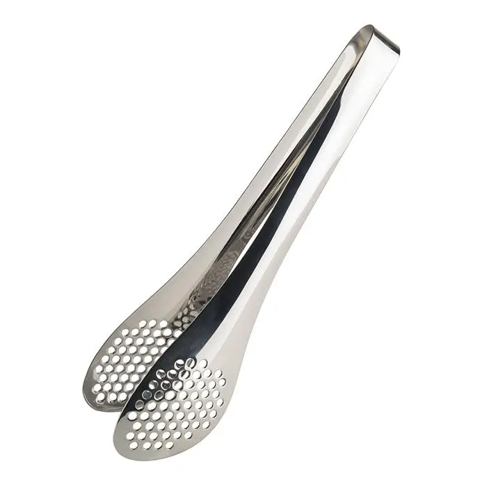 Zange Universalzange hochglanzpoliert gelocht Edelstahl 18/8 Länge 25 cm