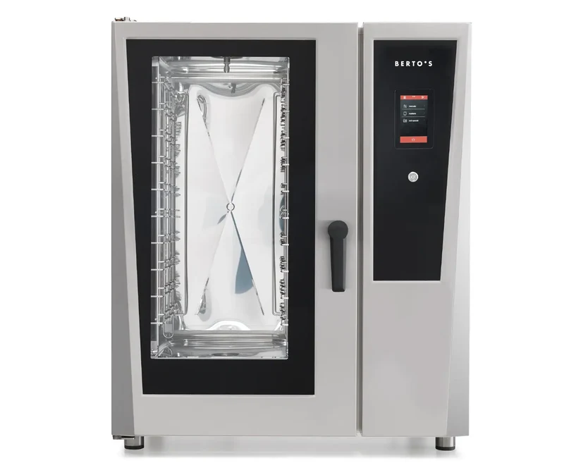Berto's Kombidämpfer 10 x 1/1 GN mit direkter Dampfzufuhr