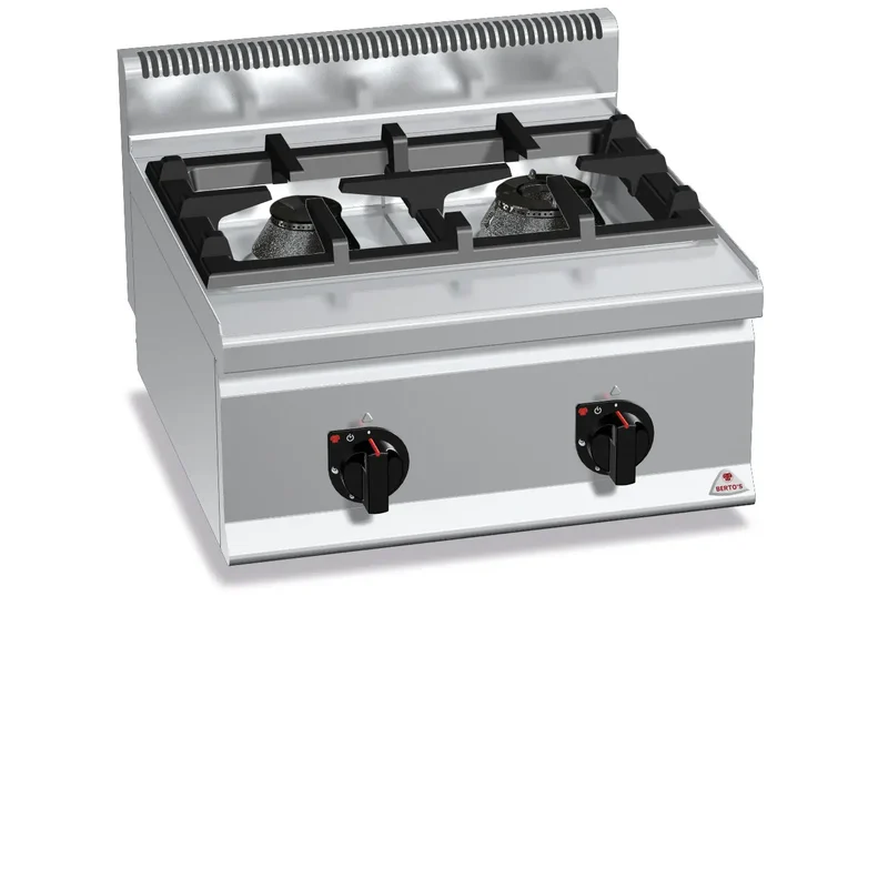 Berto's Gasherd 2 Kochplatten HIGH 10,5 kW
