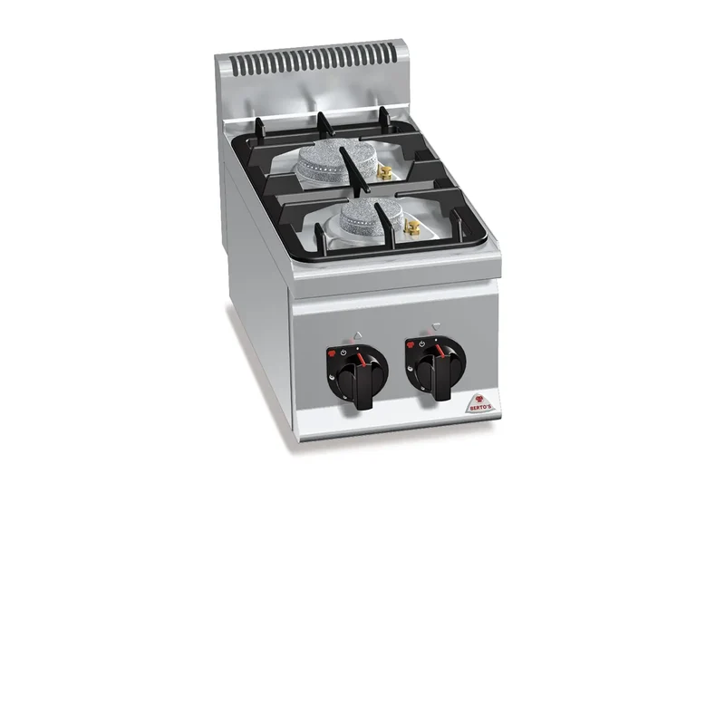 Berto's Gasherd 2 Kochplatten ECO 9,5 kW