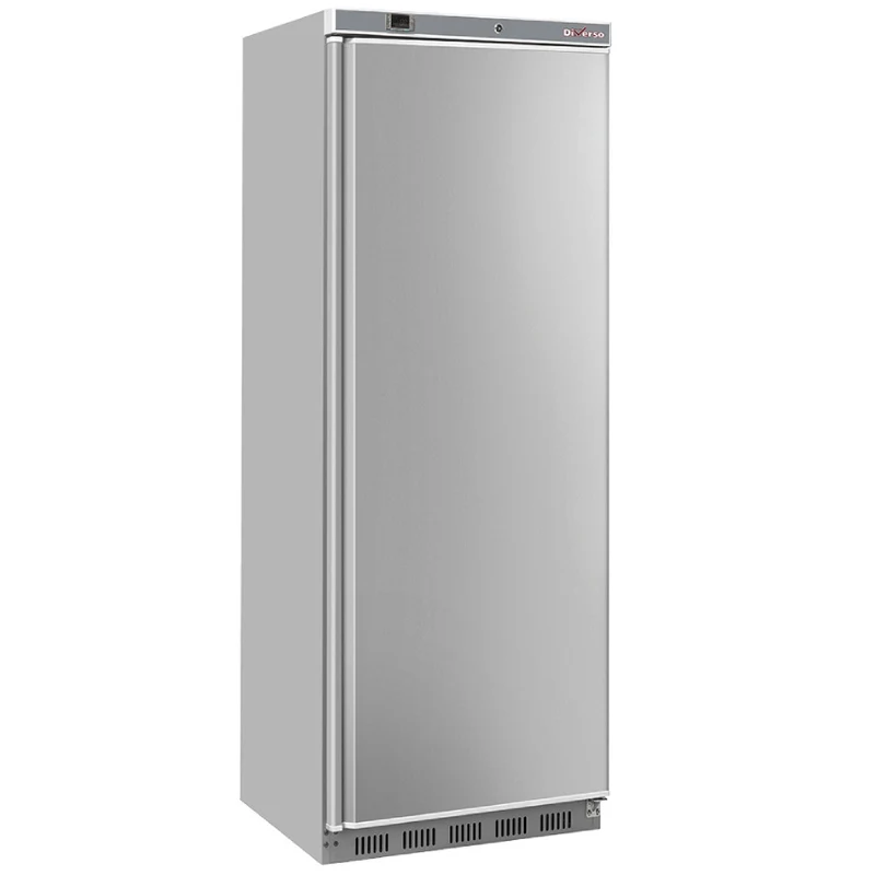 Gefrierschrank, statisch, 400 Liter. aus Edelstahl
