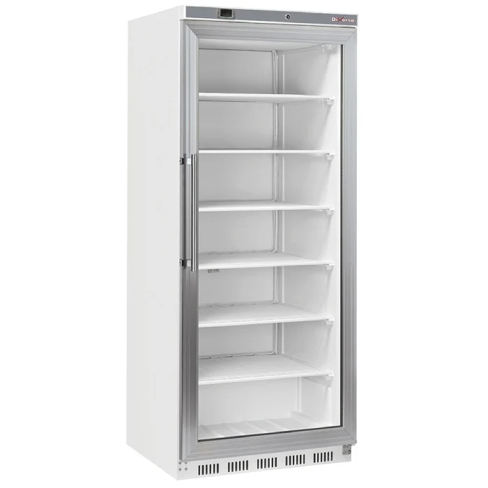 Gefrierschrank, Glastür, statisch, 600 Liter - Weiß