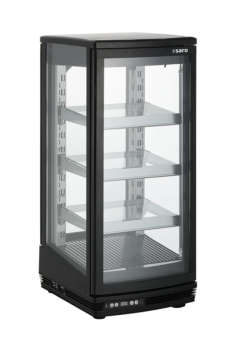 Saro Kühlvitrine SC 95, schwarz