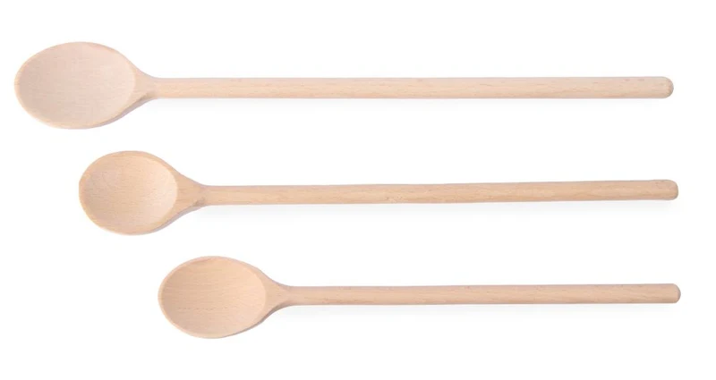 HENDI Holzlöffel - 3er-Set – verschiedene Größen – 3 Stk – 475 mm