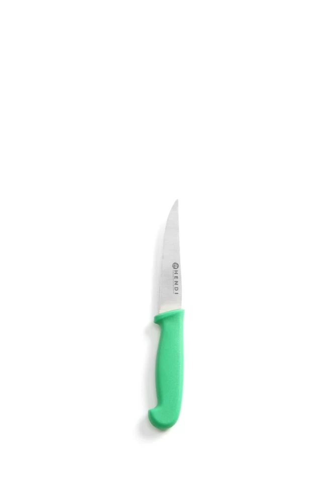 HENDI Universalmesser – wellengeschliffen – Grün – 205 mm