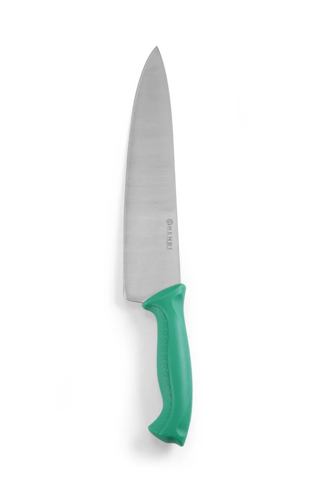 HENDI Kochmesser – Grün – 385 mm