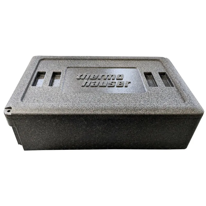 Thermo Hauser Thermobox EPP-Thermobox Toplader Speisetransportbox schwarz