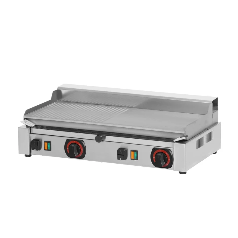 Hagsfeld Elektro Grillplatte Griddleplatte Plus 195 glatt & gerippt 230V