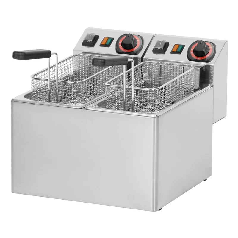 Hagsfeld Elektro Fritteuse Plus F44 2x5 L 230V