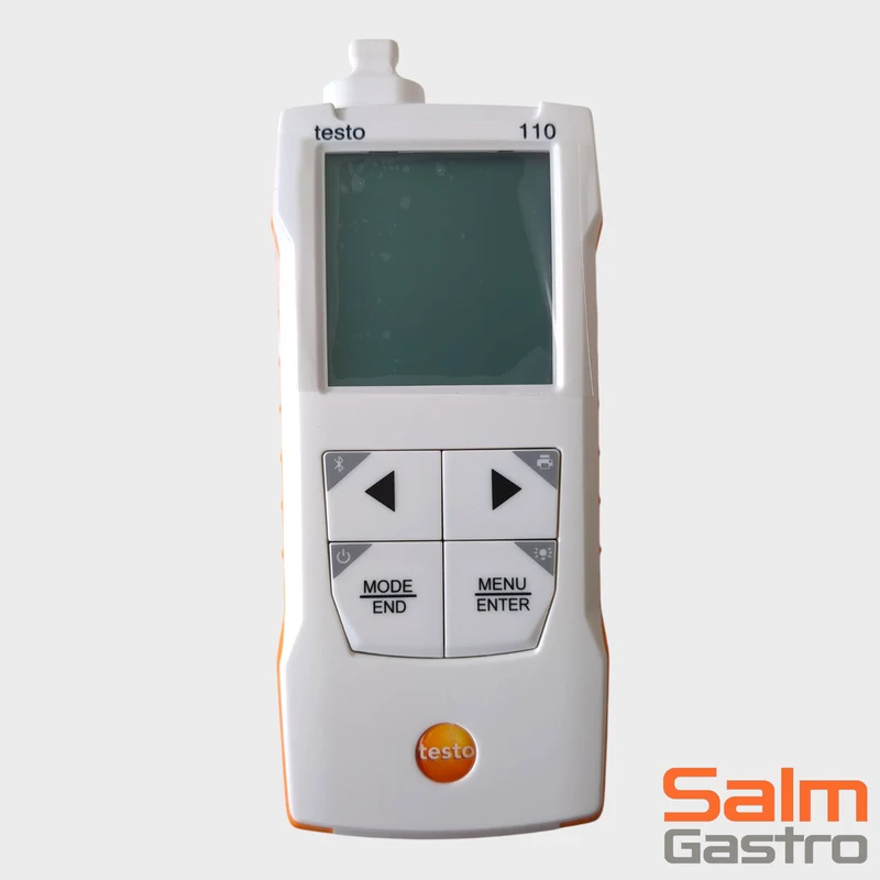 Testo 110 Einstech-Thermometer ohne Fühler Temperatur-Messgerät mit App Anbindung