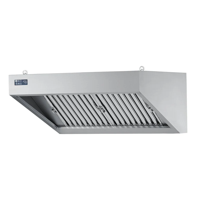 Chromonorm Wandhaube mit LED-Einbauleuchte