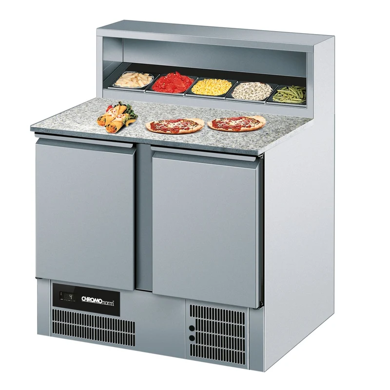 Chromonorm Pizzakühltisch