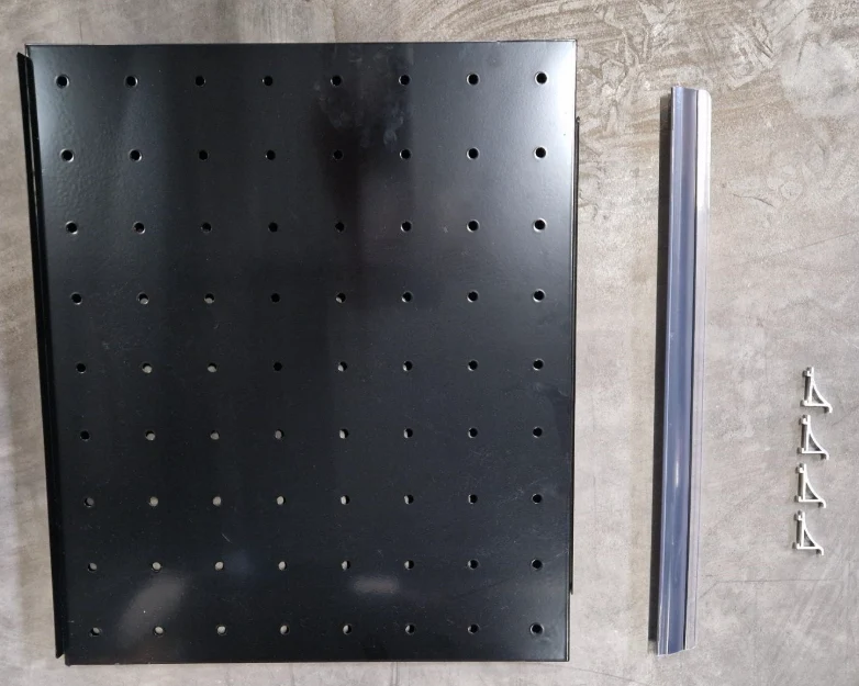 Saro Blech schwarz für GTK 1000 PRO und GTK 1530 S PRO links und rechts 569,2 x 485,9 x 10 mm