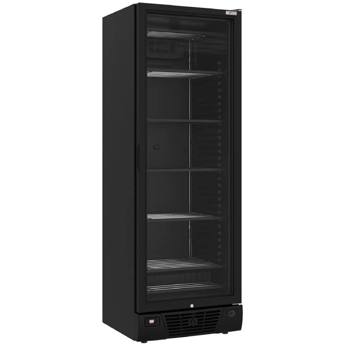 Tiefkühlschrank 382 Liter - 5 feste Ebenen - SCHWARZ