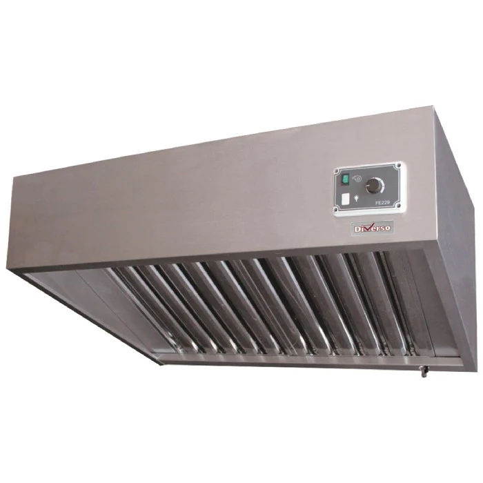 Haube komplett, (7/7-1500 M3/h) 120 Pa, regler, 3 Filters