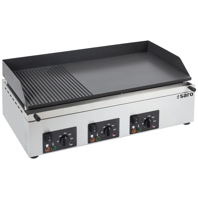 Saro Griddleplatte GPK 810 1 / 3 gerillt 2 / 3 glatt