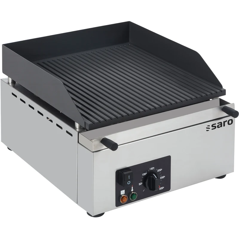 Saro Griddleplatte GPK 410 gerillt