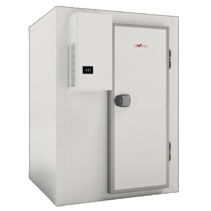 Kühlzelle ISO 80 mit Gruppe, Innendim. 1630 x 1430 x h2030mm (4,73m³)