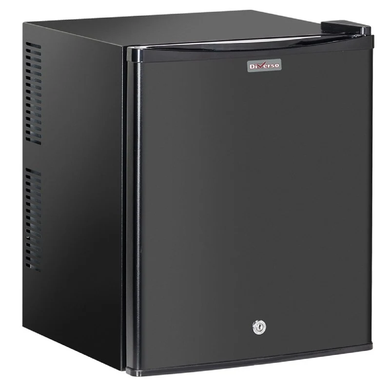Minibar geschlossene Türfront, 26 Liter - SCHWARZ
