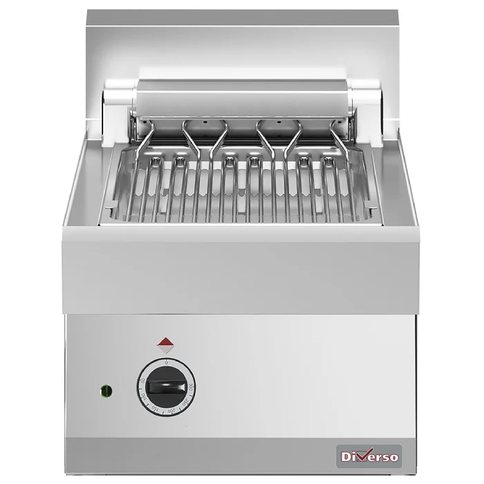 Lavasteingrill, Elektrische Vapor-Grill, 1/2 Modul
