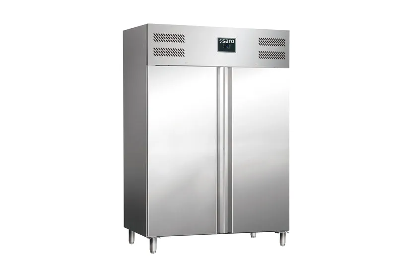 Saro Gewerbekühlschrank,2-türig, 2 / 1 GN GN 1410 TN PRO